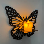 DIY Miniature MDF Wall Shelves – Butterfly, Leaf, Swan & Lotus