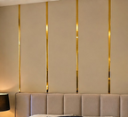Golden Mirror Acrylic Strip