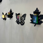 DIY Miniature MDF Wall Shelves – Butterfly, Leaf, Swan & Lotus