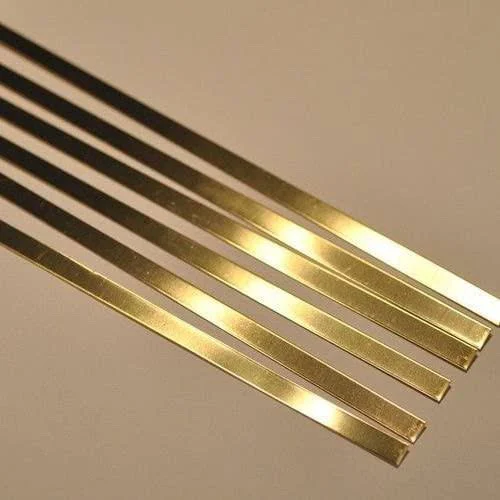 Golden Mirror Acrylic Strip Self Adhesive Wall Border Trim